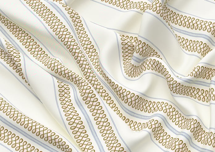 Noble Stripe, Rye - Twist&Fit Roman Blind - Image 4